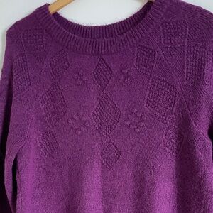 Size L Gorgeous Purple Penmans Women's Sweater